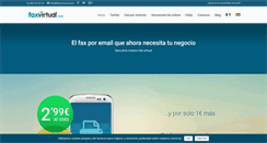 Desktop Screenshot of faxvirtual.com